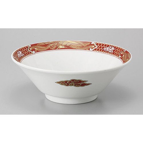 金朱鳳　玉鳳陶園　6点　ラーメン皿　丼　食器　業務用　キッチン　日用品　どんぶり Amazon.co.jp: 5個セット 中華丼 金朱鳳切立6.8丼 [21 x 7.7cm] 【料亭